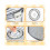 Airtight Bread Box, Round, Storage Container for Homemade Bread, Date Tracker, Bread Storage for Home-Baked Bread 4