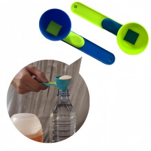 Lot de 2 cuillères doseuses ergonomiques pour protéines en poudre, avec manche allongé et réutilisables, idéales pour les boi