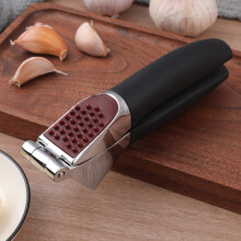 Presse-ail - Ustensile de cuisine en acier inoxydable compatible lave-vaisselle pour écraser l'ail