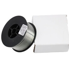 unidades de alambre tubular de aluminio de 0,8 mm, alambre para soldadura MIG sin gas para un arco suave y estable y soldadur