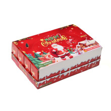 Weihnachts-Adventskalender – 24 Teile – Überraschungsbox – Weihnachtsmann-Anhänger – Partygeschenk