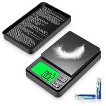 Balance de cuisine de précision, 1000 g/0,1 g, balance de cuisine électronique, mini balance numérique haute précision avec f
