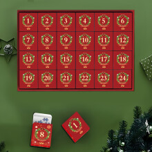 Weihnachts-Adventskalender-Puzzle mit Überraschungsbox – 24 Felder, 1008 Teile, Lernspielzeug, Weihnachtsgeschenk für Jungen