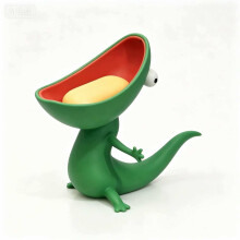 Aufbewahrungsbox in Dinosaurierform (2er-Pack) | Vielseitiger Organizer/Dekoration | für Seife/Süßigkeiten/Schlüssel | Schrei