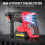 4500W Electric Rotary Jack Hammer Drill Demolition Breaker SDS Plus Chisel 10