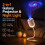 HD Smart Dynamic 5D Holographic Night Light Projector, Plug and Play HD 2-in-1 4