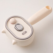 Haarborstel met rode lichtnevel - Nanonevel - Massage & Ontwarren - Intrekbare borstelharen - Navulbaar reservoir van 10 ml