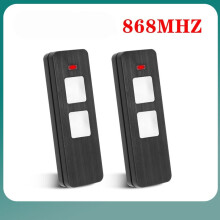 Set van 2 garagedeurafstandsbedieningen (868 MHz) | Compatibel met Sommer Loq2 | 2 kanalen | Vervangt 4018V000 / 401586200190