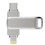 Μονάδα Flash USB διπλής διεπαφής 64GB | Συμβατή με τηλέφωνα/υπολογιστές iPhone Lig 1