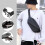 Τσάντα στήθους Sling Ελαφρύ σακίδιο ώμου Crossbody Ανδρικά επαγγελματικά casu 1