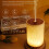 Wood Grain Warm Light Aroma Diffuser | Ultrasonic Quiet | 80ml | 4/8H Timer | Winter Christmas Gift 2