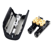Głowica wymienna 30B – kompatybilna z maszynką elektryczną Braun Series 3, czarna folia i zestaw nożyków