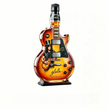 Decantador de whisky con motivo de guitarra de Slash – Diseño musical único – Regalo perfecto para amantes de la música –