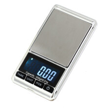 Mini Digital Pocket Scale - 500g x 0.01g High Precision Jewelry Scale, Stainless Steel Platform, for Gold, Gems, Powder & Coffee Beans
