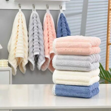 4-Pack Coral Fleece Towels | 3575cm | Super Absorbent | Soft & Skin-Friendly | Striped Bath Towels | Bathroom & Home Gift