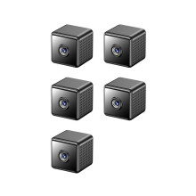 3x Nova Mini Câmera X9 HD 1080P, Câmera Wi-Fi Externa Sem Fio, Câmera com Visão Noturna Aprimorada e Detecção de Movimento