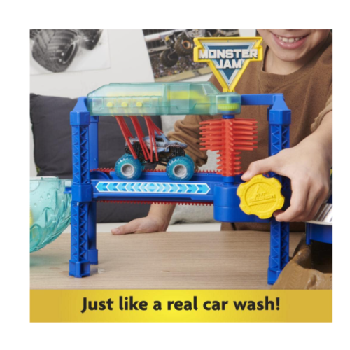 Monster Jam Monster Jam, Megalodon Monster Wash Color-Changing 2