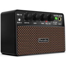 Flatsons FBA-10 Practice Guitar Amp,10W Electric Guitar Amplifier (Black)