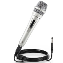 Dynamic Musical instrument Microphone for Singing with 4M/13 ft XLR Cable, Handheld Mic for Karaoke Singing, Speech, Wedding, Stage and Outdoor Activ