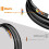 FOXNSK Single Extension Lead 5m Long Surge Protected Black 3