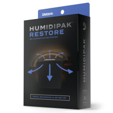 D'Addario Humidipak Guitar Restore Kit, Two-Way Case Humidity Control