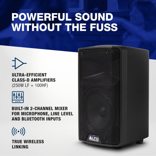 ALTO TX410 350W 10" Powered PA Speaker 2