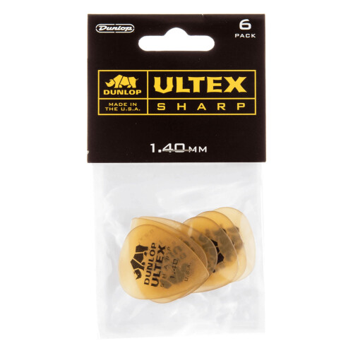 Jim Dunlop 433P1.40 Ultex Sharp Player Pack (Pack of 6)
