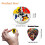Guitar Picks 24 Pcs,4 Thicknesses Guitar Plectrums with Storage Box(Mix-4) 6
