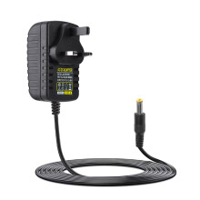 9.5V 1A Keyboard Power Adapter Supply Compatible with Casio CTK-245,CTK-3000,CTK-3200,CTK-1100,WK-220,WK-225,SA-46,SA-47, AC DC Charger Cable Plug UK