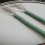Vic FIrth - Split Drum Brushes - Retractable - Medium Gauge Wire - Green Plastic Handle 5
