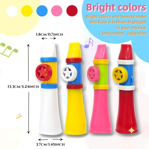Kazoo With Neck Hanging, NO need Replacement Membranes Humming Instruments 1