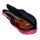Pink Ukulele Case - 23 Inch Waterproof Padded Bag with Adjustable Straps 4