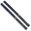 STAGG SBRU15-RN Polybristle Nylon Brushes with Black Rubber Handle Grip 1