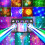 All in One Disco Lights,Sound Activated LED Strobe Light,DMX512 Derby Lighting,Colourful LED Patterns Light,Stage Lights,Disco Light for Parties,Birh 6