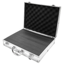 Musiin Audio Equipment Microphone Portable Case, with a Sturdy Aluminum Alloy Structure, Suitable for Storing and Transporting Audio Equipment, Wirel