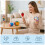 5Pcs Rattle Set, Colourful Shakers for Musical Activities 4