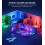 KeoBin 4 in 1 DJ Lights with Stand，Light Show with Extra-Wide Coverage 4