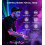 KeoBin 4 in 1 DJ Lights with Stand，Light Show with Extra-Wide Coverage 5