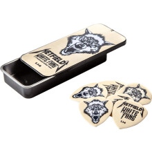 Jim Dunlop Dunlop Picks Hetfield White Fang Flow 1.14mm - Pick Tin 6 Picks PH122T114
