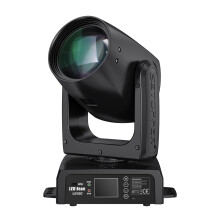 BETOPPER LB150 150W Moving Head DJ Light, 1.78 Beam, 12 Gobos & 12 Colours, 8+16 Prism, DMX512 Sound Activated Stage Lighting for DJs, Bars, Wedding