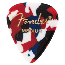 Fender 351 Shape Classic Picks, Thin, Guitar & Bass Plectrums, 12x