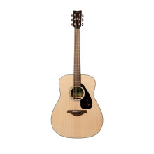 Yamaha FG800M the iconic beginner's acoustic guitar with an authentic sound for adults and teenagers, 4/4 wooden guitar in matt natural, Voucher for