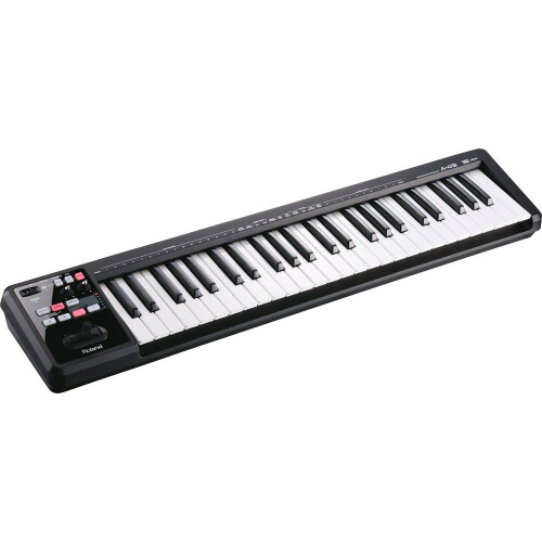 Roland A-49 Midi Keyboard Controller, 49 Full-Size Keys - Black