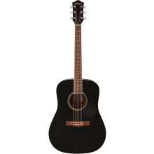 Gretsch Prelude D100 Dreadnought Acoustic Guitar, Black