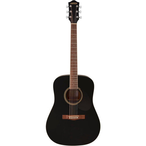 Gretsch Prelude D100 Dreadnought Acoustic Guitar, Black