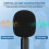 HX-pyahgtv Handheld Microphone Adapter for DJI Mic Mini,with Foam Mic Cover 6
