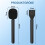 HX-pyahgtv Handheld Microphone Adapter for DJI Mic Mini,with Foam Mic Cover 2