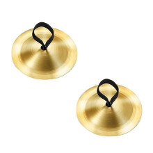 Finger Cymbals,1 Pair Hand Cymbals 5.3cm Copper Zills