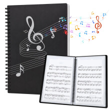 Sheet Music Folder, A4, 60 Pages
