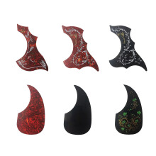 Pangmao 6PCS Universal Folk Acoustic Guitar Pick Guard Self-adhesive Pick Guard Sticker for Acoustic Guitar Parts